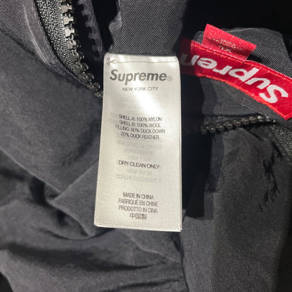 【中古品】【メンズ】 Supreme シュプリーム 24AW REVERSIBLE PUFFER JACKET リバーシブル パファー ジャケット アウター 149-260126-yo-13-tei サイズ：XL カラー：ブラック/ベージュ 万代Net店