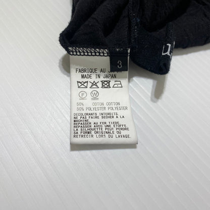 【中古品】【レディース】 Ground Y グラウンド ワイ CATCH WASHER HEM ROUND JUMBO T-SHIRT LONG SLEEVES GA-T06-042 キャッチ ワッシャー ヘムラウンド ジャンボ Tシャツ ロングスリーブ 長袖 トップス 140-260126-ks-01-tei サイズ：3 カラー：ブラック 万代Net店