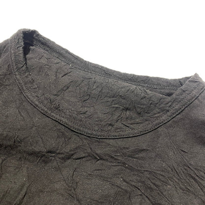 【中古品】【レディース】 Ground Y グラウンド ワイ CATCH WASHER HEM ROUND JUMBO T-SHIRT LONG SLEEVES GA-T06-042 キャッチ ワッシャー ヘムラウンド ジャンボ Tシャツ ロングスリーブ 長袖 トップス 140-260126-ks-01-tei サイズ：3 カラー：ブラック 万代Net店