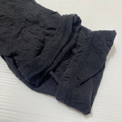 【中古品】【レディース】 Ground Y グラウンド ワイ CATCH WASHER HEM ROUND JUMBO T-SHIRT LONG SLEEVES GA-T06-042 キャッチ ワッシャー ヘムラウンド ジャンボ Tシャツ ロングスリーブ 長袖 トップス 140-260126-ks-01-tei サイズ：3 カラー：ブラック 万代Net店
