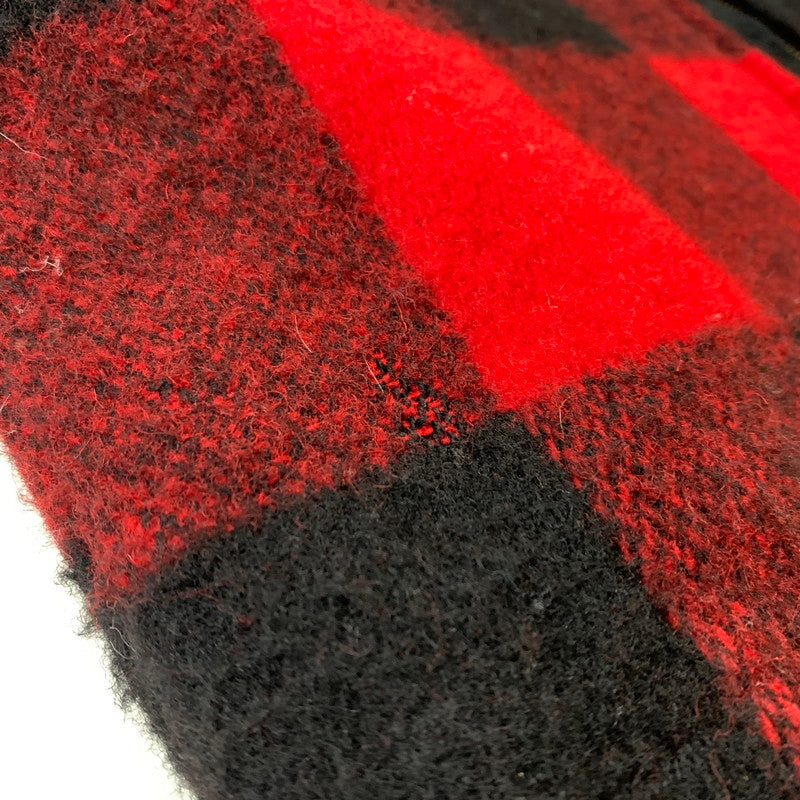 【中古品】【メンズ】 WOOLRICH ウールリッチ 70's WOOL JACKET MADE IN USA VINTAGE 16010 70年代 ウールジャケット アウター USA製 ヴィンテージ 144-260127-ko-04-tei サイズ：M カラー：レッド 万代Net店