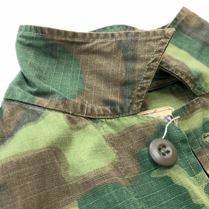 【中古品】【メンズ】 US.ARMY ユーエスアーミー JUNGLE FATIGUE JACKET ジャングル ファティーグ ジャケット アウター ミリタリージャケット 145-260127-ko-10-tei サイズ：XS-SHORT カラー：モスグリーン 万代Net店