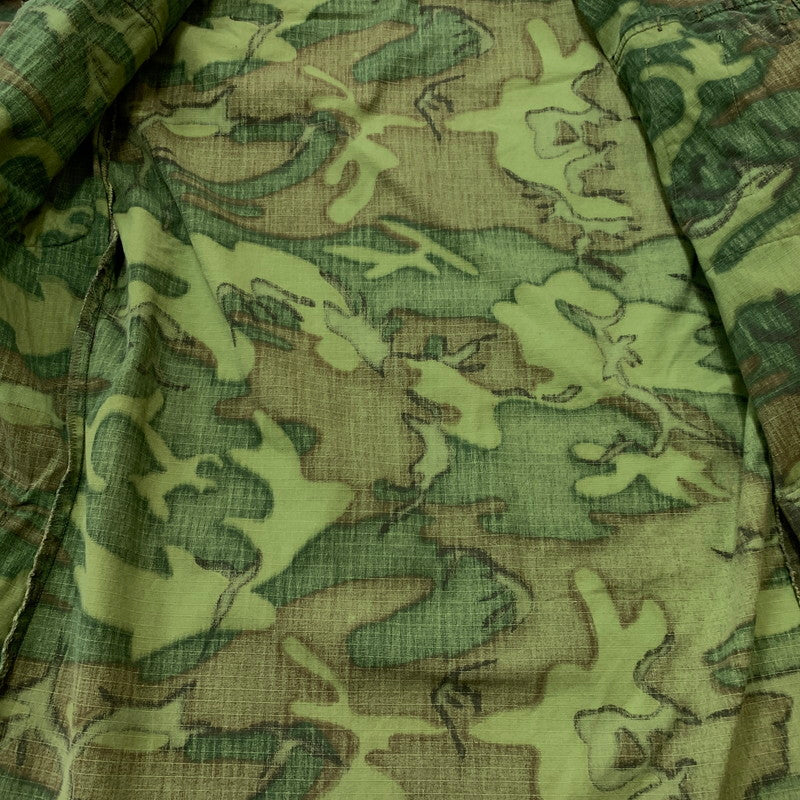【中古品】【メンズ】 US.ARMY ユーエスアーミー JUNGLE FATIGUE JACKET ジャングル ファティーグ ジャケット アウター ミリタリージャケット 145-260127-ko-10-tei サイズ：XS-SHORT カラー：モスグリーン 万代Net店