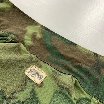 【中古品】【メンズ】 US.ARMY ユーエスアーミー JUNGLE FATIGUE JACKET ジャングル ファティーグ ジャケット アウター ミリタリージャケット 145-260127-ko-10-tei サイズ：XS-SHORT カラー：モスグリーン 万代Net店