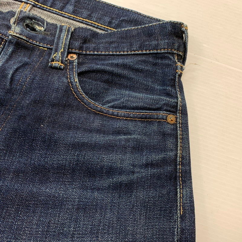 【中古品】【メンズ】 MOMOTARO JEANS 桃太郎ジーンズ DENIM NARROW TAPERED JEANS 0105SP デニム ナロー テーパード ジーンズ ボトムス 15.7OZ 156-260127-ko-12-tei サイズ：28 カラー：インディゴ 万代Net店