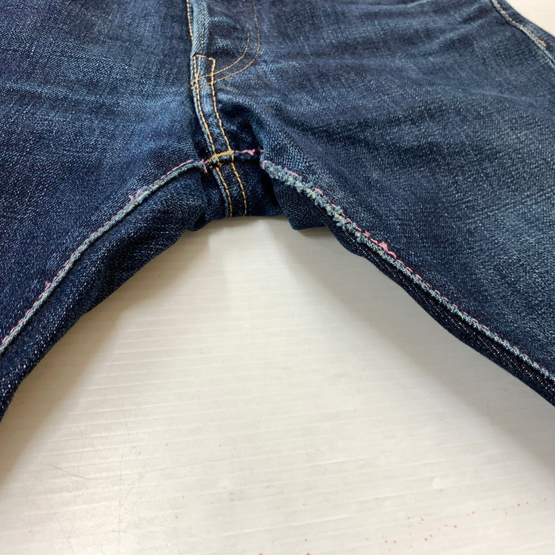 【中古品】【メンズ】 MOMOTARO JEANS 桃太郎ジーンズ DENIM NARROW TAPERED JEANS 0105SP デニム ナロー テーパード ジーンズ ボトムス 15.7OZ 156-260127-ko-12-tei サイズ：28 カラー：インディゴ 万代Net店