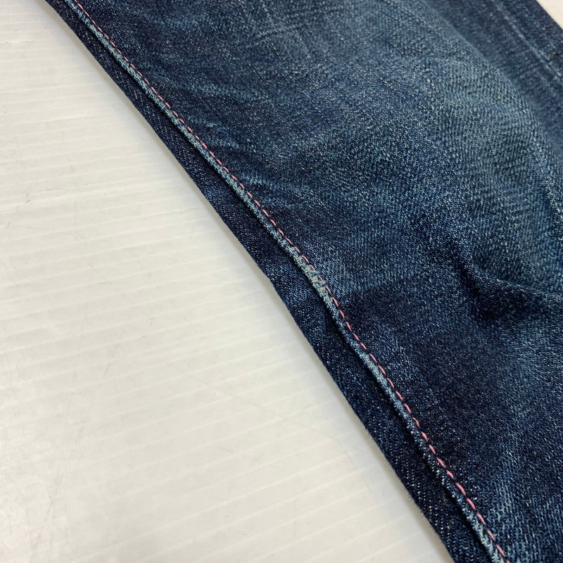 【中古品】【メンズ】 MOMOTARO JEANS 桃太郎ジーンズ DENIM NARROW TAPERED JEANS 0105SP デニム ナロー テーパード ジーンズ ボトムス 15.7OZ 156-260127-ko-12-tei サイズ：28 カラー：インディゴ 万代Net店