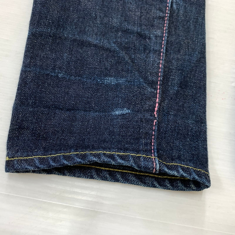 【中古品】【メンズ】 MOMOTARO JEANS 桃太郎ジーンズ DENIM NARROW TAPERED JEANS 0105SP デニム ナロー テーパード ジーンズ ボトムス 15.7OZ 156-260127-ko-12-tei サイズ：28 カラー：インディゴ 万代Net店