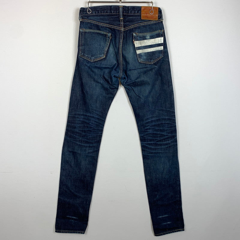 【中古品】【メンズ】 MOMOTARO JEANS 桃太郎ジーンズ DENIM NARROW TAPERED JEANS 0105SP デニム ナロー テーパード ジーンズ ボトムス 15.7OZ 156-260127-ko-12-tei サイズ：28 カラー：インディゴ 万代Net店