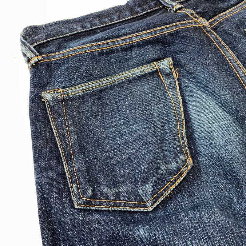 【中古品】【メンズ】 MOMOTARO JEANS 桃太郎ジーンズ DENIM NARROW TAPERED JEANS 0105SP デニム ナロー テーパード ジーンズ ボトムス 15.7OZ 156-260127-ko-12-tei サイズ：28 カラー：インディゴ 万代Net店