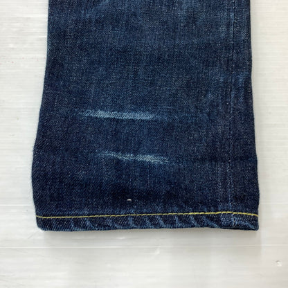 【中古品】【メンズ】 MOMOTARO JEANS 桃太郎ジーンズ DENIM NARROW TAPERED JEANS 0105SP デニム ナロー テーパード ジーンズ ボトムス 15.7OZ 156-260127-ko-12-tei サイズ：28 カラー：インディゴ 万代Net店