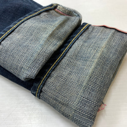 【中古品】【メンズ】 MOMOTARO JEANS 桃太郎ジーンズ DENIM NARROW TAPERED JEANS 0105SP デニム ナロー テーパード ジーンズ ボトムス 15.7OZ 156-260127-ko-12-tei サイズ：28 カラー：インディゴ 万代Net店