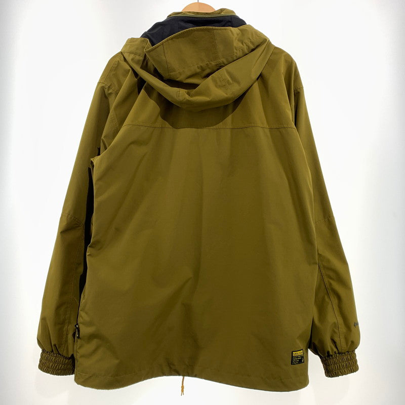 【中古品】【メンズ】 VOLCOM ボルコム LONGO GORE TEX JACKET G0652404 スノーボードジャケット ロンゴ ゴアテックス ジャケット アウター ウィンタースポーツ 120-260906-ko-01-teih サイズ：M カラー：カーキ系 万代Net店