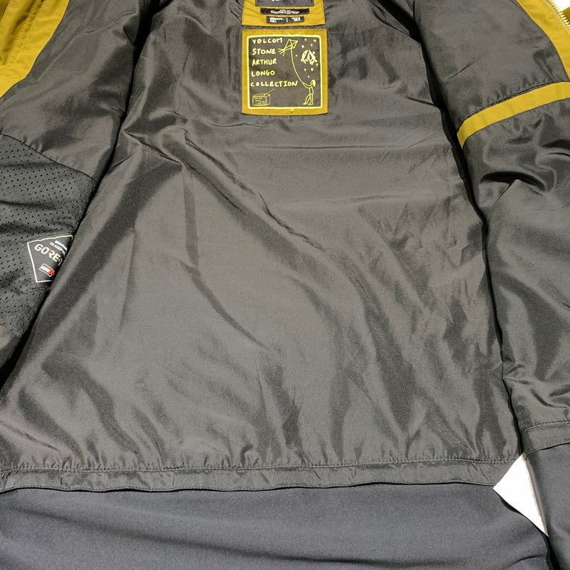 【中古品】【メンズ】 VOLCOM ボルコム LONGO GORE TEX JACKET G0652404 スノーボードジャケット ロンゴ ゴアテックス ジャケット アウター ウィンタースポーツ 120-260906-ko-01-teih サイズ：M カラー：カーキ系 万代Net店