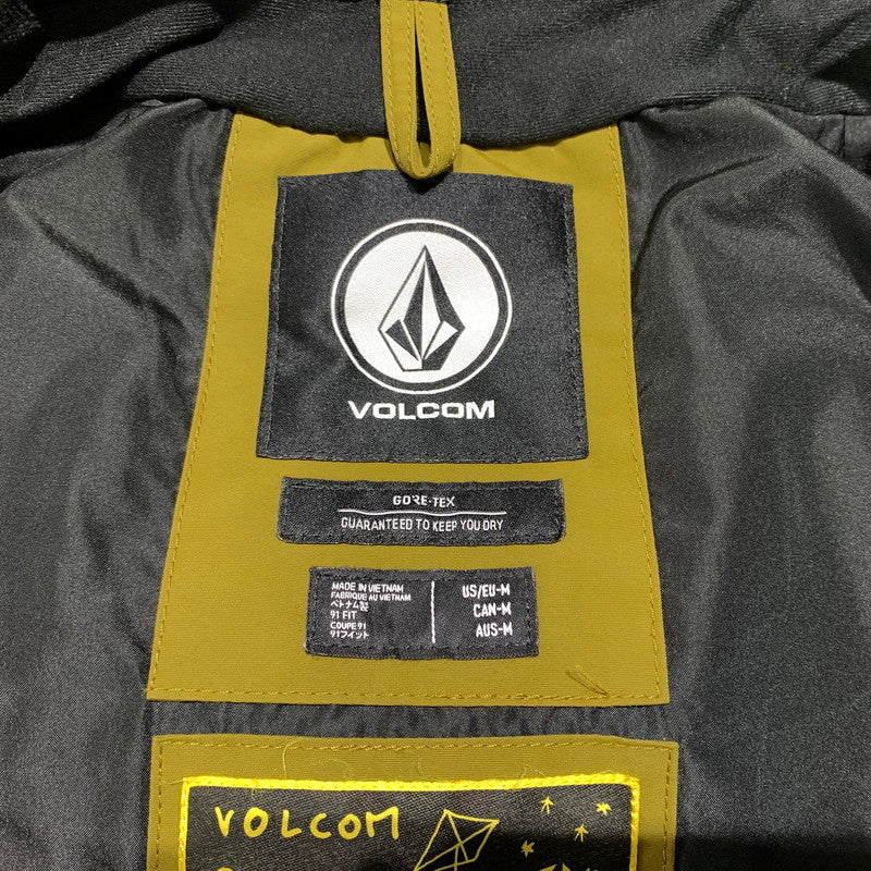 【中古品】【メンズ】 VOLCOM ボルコム LONGO GORE TEX JACKET G0652404 スノーボードジャケット ロンゴ ゴアテックス ジャケット アウター ウィンタースポーツ 120-260906-ko-01-teih サイズ：M カラー：カーキ系 万代Net店