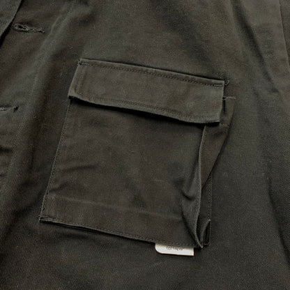 【中古品】【メンズ】 WTAPS ダブルタップス JUNGLE 01 L/S COTTON TWILL JAKCET 212WVDT-SHM02 ジャングル ロングスリーブ コットン ツイル ジャケット アウター ミリタリージャケット 142-260127-ko-02-fuz サイズ：4 カラー：ブラック 万代Net店
