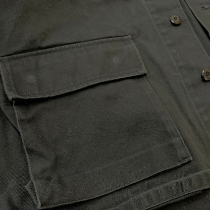 【中古品】【メンズ】 WTAPS ダブルタップス JUNGLE 01 L/S COTTON TWILL JAKCET 212WVDT-SHM02 ジャングル ロングスリーブ コットン ツイル ジャケット アウター ミリタリージャケット 142-260127-ko-02-fuz サイズ：4 カラー：ブラック 万代Net店