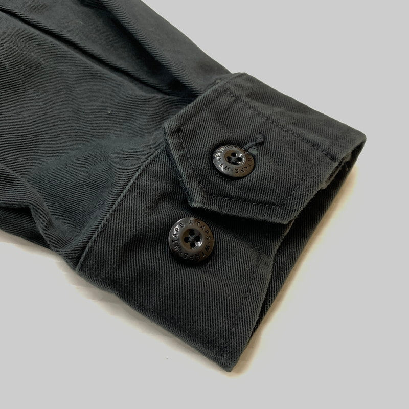 【中古品】【メンズ】 WTAPS ダブルタップス JUNGLE 01 L/S COTTON TWILL JAKCET 212WVDT-SHM02 ジャングル ロングスリーブ コットン ツイル ジャケット アウター ミリタリージャケット 142-260127-ko-02-fuz サイズ：4 カラー：ブラック 万代Net店