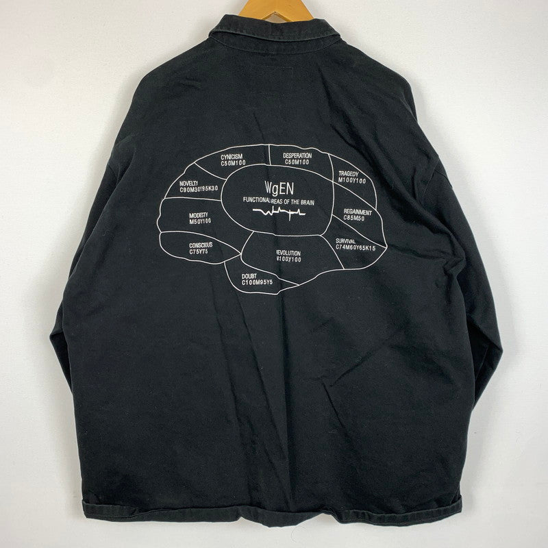 【中古品】【メンズ】 WTAPS ダブルタップス JUNGLE 01 L/S COTTON TWILL JAKCET 212WVDT-SHM02 ジャングル ロングスリーブ コットン ツイル ジャケット アウター ミリタリージャケット 142-260127-ko-02-fuz サイズ：4 カラー：ブラック 万代Net店