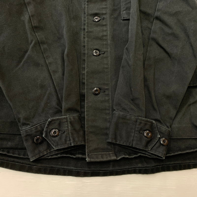 【中古品】【メンズ】 WTAPS ダブルタップス JUNGLE 01 L/S COTTON TWILL JAKCET 212WVDT-SHM02 ジャングル ロングスリーブ コットン ツイル ジャケット アウター ミリタリージャケット 142-260127-ko-02-fuz サイズ：4 カラー：ブラック 万代Net店