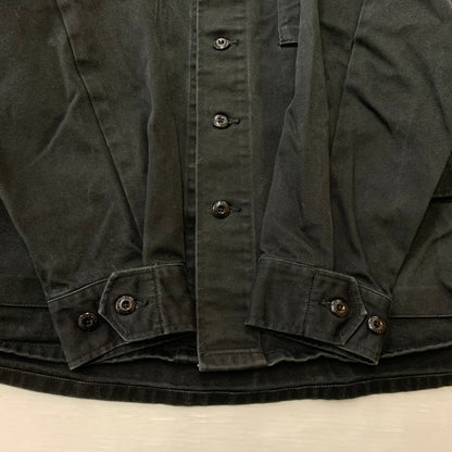 【中古品】【メンズ】 WTAPS ダブルタップス JUNGLE 01 L/S COTTON TWILL JAKCET 212WVDT-SHM02 ジャングル ロングスリーブ コットン ツイル ジャケット アウター ミリタリージャケット 142-260127-ko-02-fuz サイズ：4 カラー：ブラック 万代Net店