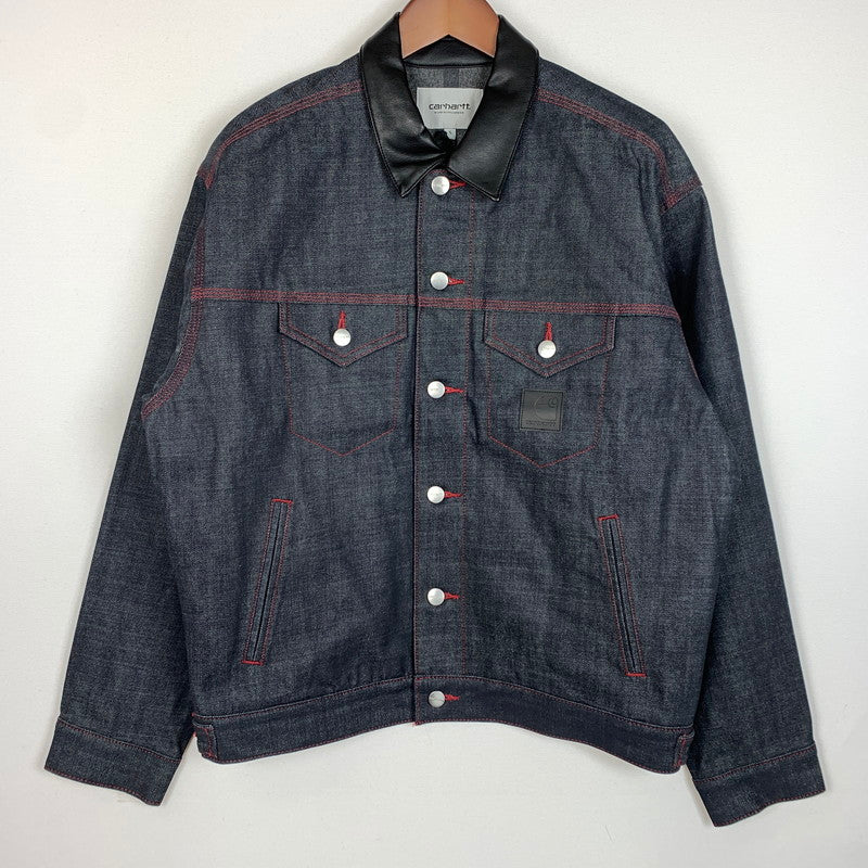 【中古品】【メンズ】 Carhartt WIP カーハート ワークインプログレス JP RIGID DENIM JACKET A261042 リジッド デニムジャケット アウター Gジャン 145-260128-ko-14-fuzh サイズ：S カラー：インディゴ 万代Net店