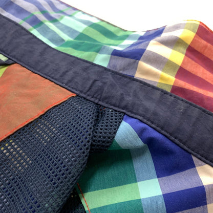 【中古品】【メンズ】 POLO SPORTS ポロスポーツ ZIP CHECK JACKET ジップ チェック ジャケット ライトアウター スイングトップ ラルフローレン 147-260128-ko-13-tei サイズ：S カラー：マルチ 万代Net店