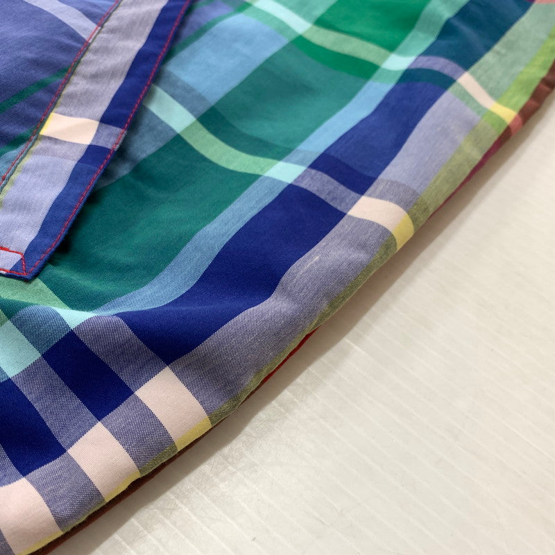【中古品】【メンズ】 POLO SPORTS ポロスポーツ ZIP CHECK JACKET ジップ チェック ジャケット ライトアウター スイングトップ ラルフローレン 147-260128-ko-13-tei サイズ：S カラー：マルチ 万代Net店