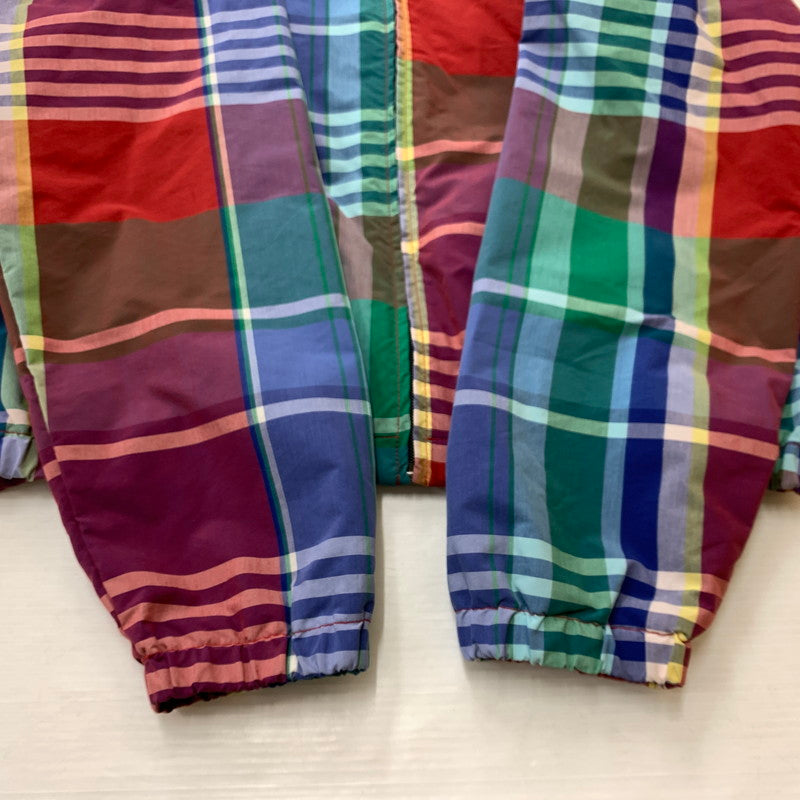 【中古品】【メンズ】 POLO SPORTS ポロスポーツ ZIP CHECK JACKET ジップ チェック ジャケット ライトアウター スイングトップ ラルフローレン 147-260128-ko-13-tei サイズ：S カラー：マルチ 万代Net店