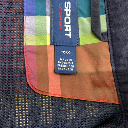 【中古品】【メンズ】 POLO SPORTS ポロスポーツ ZIP CHECK JACKET ジップ チェック ジャケット ライトアウター スイングトップ ラルフローレン 147-260128-ko-13-tei サイズ：S カラー：マルチ 万代Net店