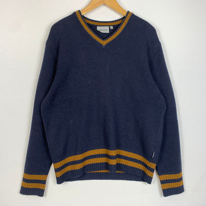 【中古品】【メンズ】 Carhartt WIP カーハート ワークインプログレス STANFORD SWEATER I032281 スタンダート セーター トップス ニット 145-260128-ko-03-tei サイズ：S カラー：ダークネイビー 万代Net店