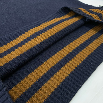 【中古品】【メンズ】 Carhartt WIP カーハート ワークインプログレス STANFORD SWEATER I032281 スタンダート セーター トップス ニット 145-260128-ko-03-tei サイズ：S カラー：ダークネイビー 万代Net店