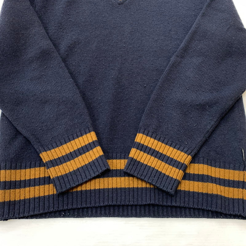 【中古品】【メンズ】 Carhartt WIP カーハート ワークインプログレス STANFORD SWEATER I032281 スタンダート セーター トップス ニット 145-260128-ko-03-tei サイズ：S カラー：ダークネイビー 万代Net店
