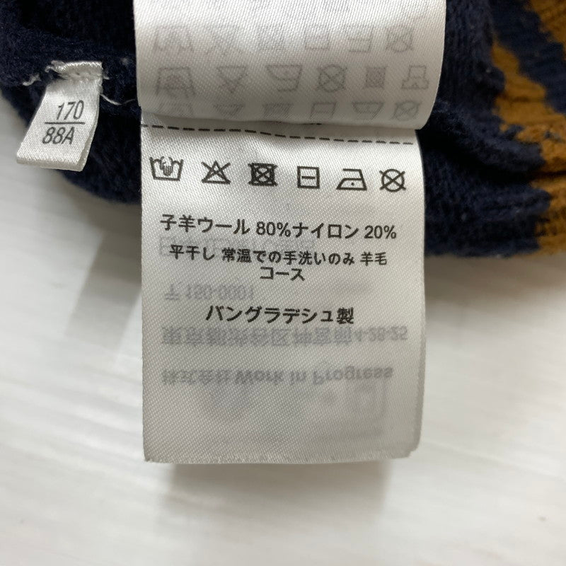 【中古品】【メンズ】 Carhartt WIP カーハート ワークインプログレス STANFORD SWEATER I032281 スタンダート セーター トップス ニット 145-260128-ko-03-tei サイズ：S カラー：ダークネイビー 万代Net店