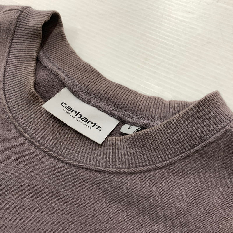 【中古品】【メンズ】 Carhartt WIP カーハート ワークインプログレス RIVET SCRIPT SWEAT I034415 リベット スクリプト スウェット トップス トレーナー 145-260128-ko-06-fuz サイズ：S カラー：グレー 万代Net店