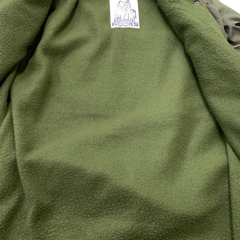 【現状渡し品】【メンズ】 OZONE ROCKS オゾンロックス MILITALY JACKET 8AC-0025 ミリタリージャケット アウター ナイロンジャケット モッズコート 140-260128-ko-09-tei サイズ：L カラー：カーキ 万代Net店