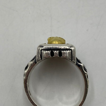 【中古品】【メンズ】 BIGBLACKMARIA ビッグブラックマリア DOKURO UNIVERSITY RING ドクロ ユニバーシティリング アクセサリー 指輪 192-260128-yy-10-tei カラー：シルバー 17.5号 万代Net店