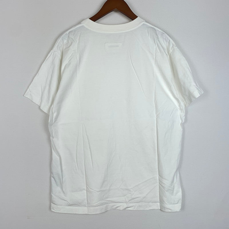 【中古品】【メンズ】 MAISON MARGIELA メゾンマルジェラ NUMBERING LOGO S/S TEE MM6 SH0GC0033 S24312 ナンバリング ロゴ ショートスリーブ Tシャツ トップス 半袖 クルーネック 141-260128-ko-01-fuz サイズ：S カラー：ホワイト 万代Net店