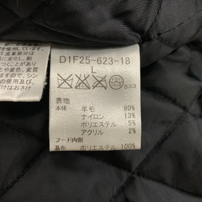 【中古品】【メンズ】 BURBERRY BLACK LABEL バーバリーブラックレーベル SHORT DUFFEL COAT D1F25-623-18 ショート ダッフル コート アウター ジャケット ウール 141-260128-ko-12-tei サイズ：L カラー：レッド 万代Net店