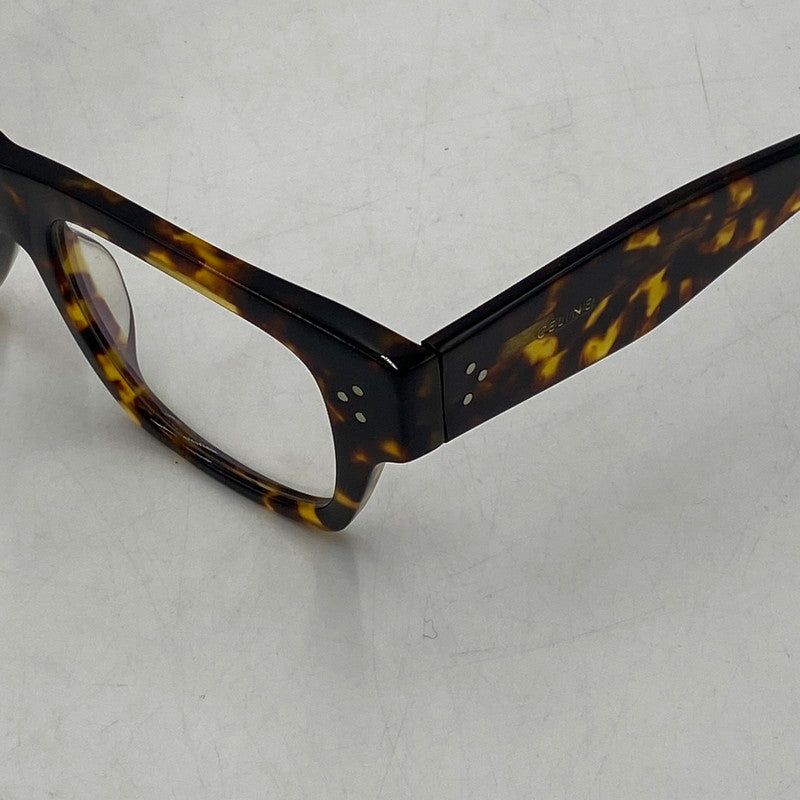 【中古品】【レディース】 CELINE セリーヌ SUNGLASSES CL 1016J サングラス アイウェア アクセサリー 183-260128-yy-02-tei サイズ：E88 145 カラー：ブラウンハバナ 万代Net店