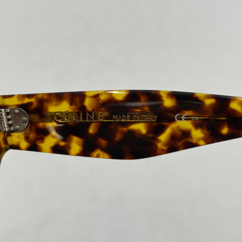 【中古品】【レディース】 CELINE セリーヌ SUNGLASSES CL 1016J サングラス アイウェア アクセサリー 183-260128-yy-02-tei サイズ：E88 145 カラー：ブラウンハバナ 万代Net店