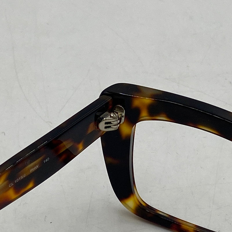 【中古品】【レディース】 CELINE セリーヌ SUNGLASSES CL 1015J サングラス アイウェア アクセサリー 183-260128-yy-01-tei サイズ：PHW 140 カラー：ブラウンハバナ 万代Net店