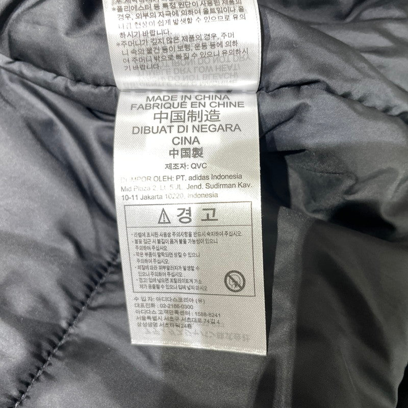 【中古品】【メンズ】 ADIDAS アディダス GRAPHIC PADDED JACKET GJ6721 グラフィック パデッド ジャケット アウター 148-260826-yo-15-teih サイズ：M カラー：ブラック/パープル 万代Net店