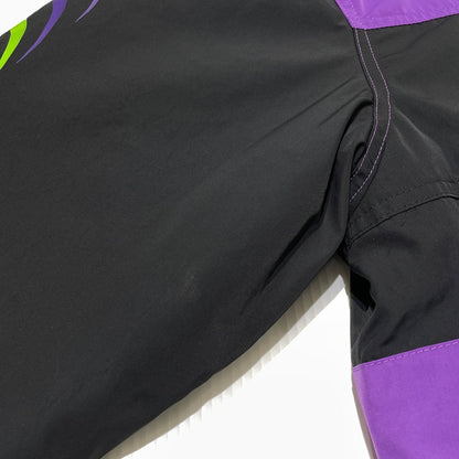 【中古品】【メンズ】 ADIDAS アディダス GRAPHIC PADDED JACKET GJ6721 グラフィック パデッド ジャケット アウター 148-260826-yo-15-teih サイズ：M カラー：ブラック/パープル 万代Net店