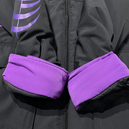 【中古品】【メンズ】 ADIDAS アディダス GRAPHIC PADDED JACKET GJ6721 グラフィック パデッド ジャケット アウター 148-260826-yo-15-teih サイズ：M カラー：ブラック/パープル 万代Net店