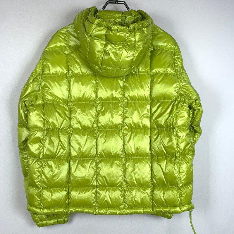【中古品】【メンズ】 STUSSY ステューシー MIDWEIGHT HOODED PUFFER DOWN JACKET 115783 ミッドウェイト フードパファー ダウンジャケット アウター 142-260129-ko-28-tei サイズ：S カラー：ライムグリーン 万代Net店