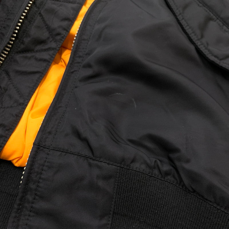 【中古品】【メンズ】 STUSSY ステューシー FLIGHT BOMBER JACKET 115865 フライト ボンバー ジャケット アウター コーデュラ 142-260129-ko-27-tei サイズ：S カラー：ブラック 万代Net店