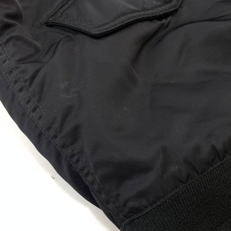 【中古品】【メンズ】 STUSSY ステューシー FLIGHT BOMBER JACKET 115865 フライト ボンバー ジャケット アウター コーデュラ 142-260129-ko-27-tei サイズ：S カラー：ブラック 万代Net店
