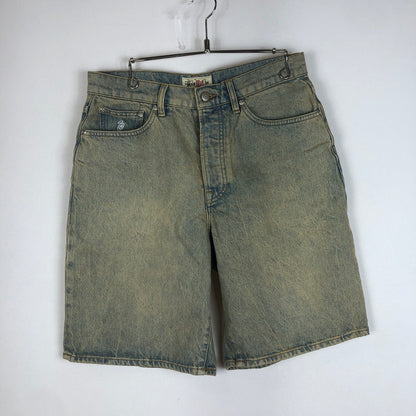 【中古品】【メンズ】 STUSSY ステューシー BIG OL' SHORT DENIM 112296 ビッグ OL ショート デニム ボトムス ショートパンツ ハーフパンツ 153-260201-yy-18-fuz サイズ：30 カラー：ビーチウォッシュ 万代Net店