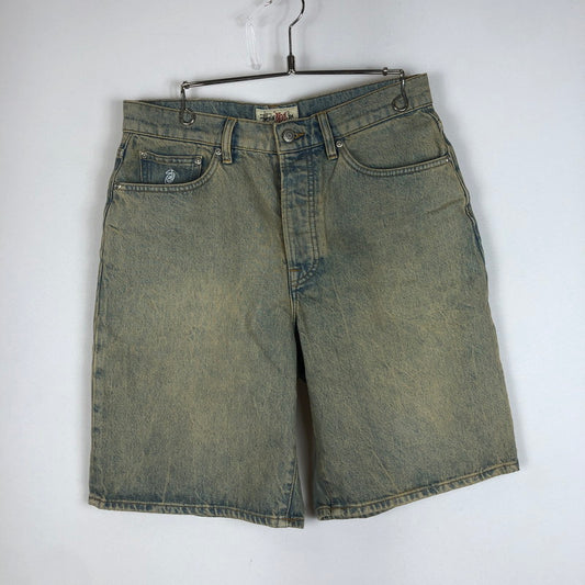 【中古品】【メンズ】 STUSSY ステューシー BIG OL' SHORT DENIM 112296 ビッグ OL ショート デニム ボトムス ショートパンツ ハーフパンツ 153-260201-yy-18-fuz サイズ：30 カラー：ビーチウォッシュ 万代Net店